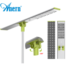Anern 60w ip65 and solar powered led street light lamp